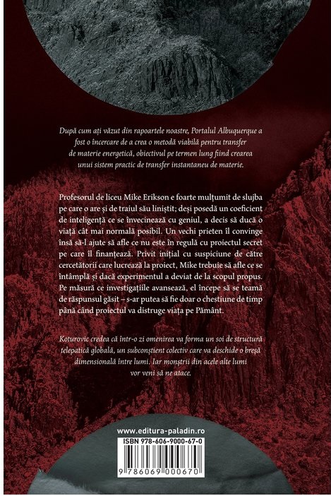 Carte Portalul Albuquerque autor Peter Clines editura Paladin