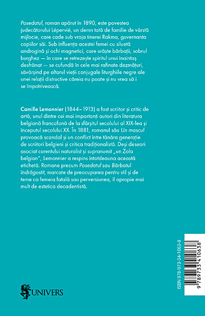 Carte Posedatul autor Camille Lemonnier editura Univers