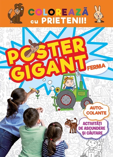 Carte Poster gigant. Ferma editura Prestige