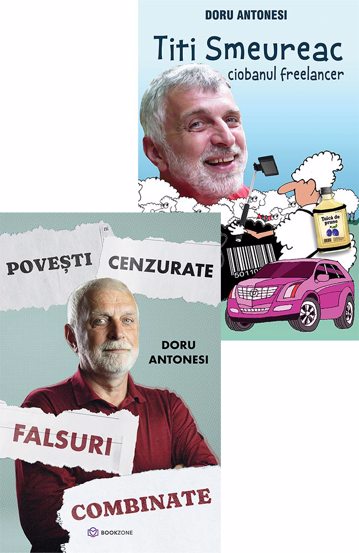Carte Povești cenzurate + Titi Smeureac ciobanul freelancer editura Bookzone