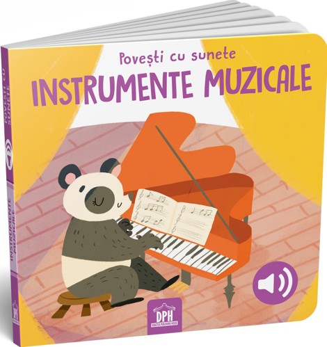 Carte Povesti cu sunete - Instrumente muzicale editura DPH