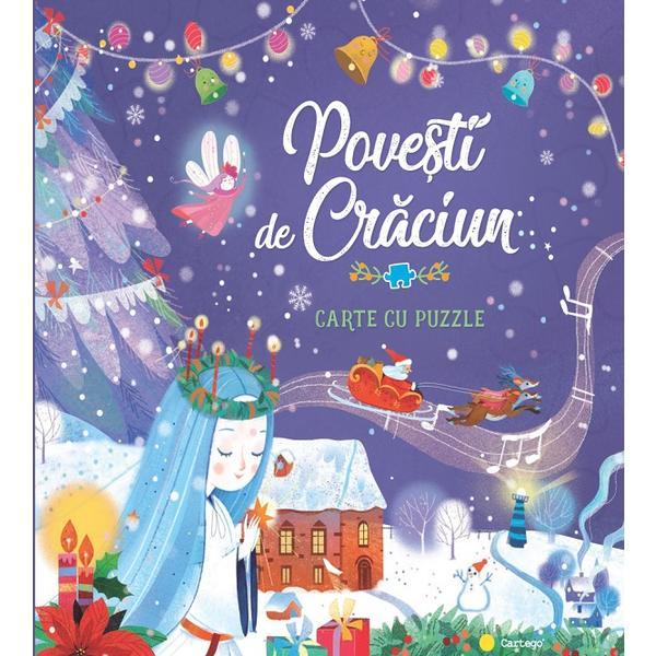 Carte Povesti de Craciun. Carte cu puzzle - Danila Sorrentino