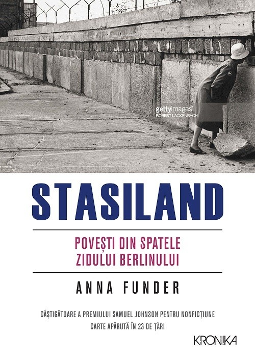 Carte Povesti din spatele Zidului Berlinului autor Anna Funder editura Litera