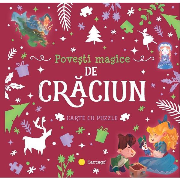 Carte Povesti magice de Craciun. Carte cu puzzle - Danila Sorrentino