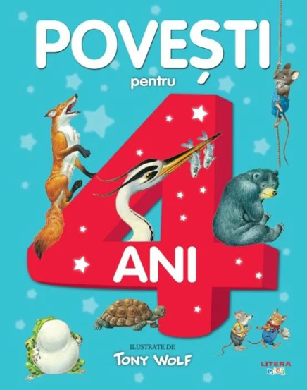 Carte Povesti pentru copii de 4 ani editura Litera