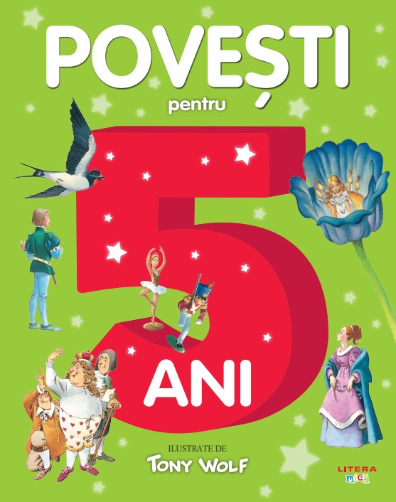 Carte Povesti pentru copii de 5 ani editura Litera