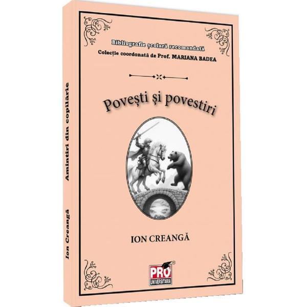 Carte Povesti si povestiri - Ion Creanga