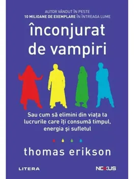 Carte Precomanda - Inconjurat de vampiri. Sau cum sa elimini din viata ta lucrurile care iti consuma timpul