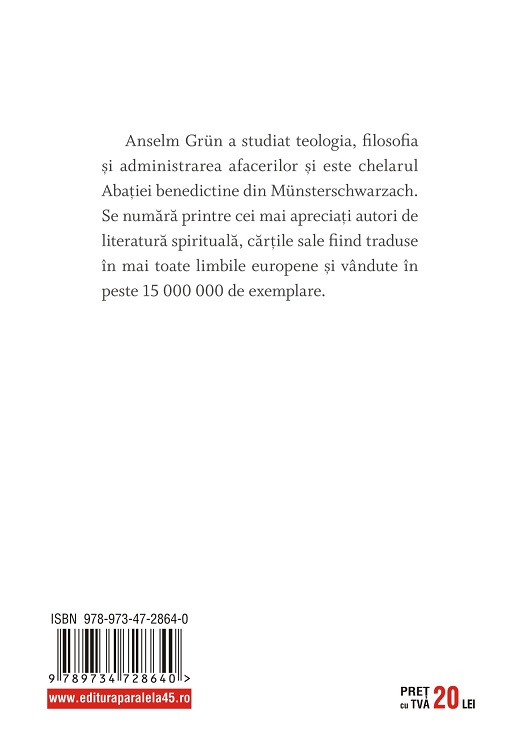Carte Prietenia este un dar autor Anselm Grun editura Paralela 45