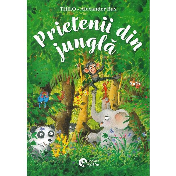 Carte Prietenii din jungla. Un panda la scoala - Thilo