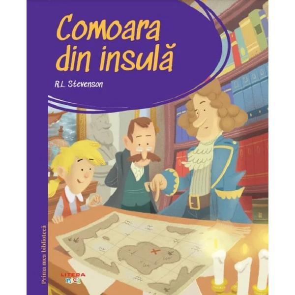 Carte Prima mea biblioteca. Comoara din insula - Robert Louis Stevenson