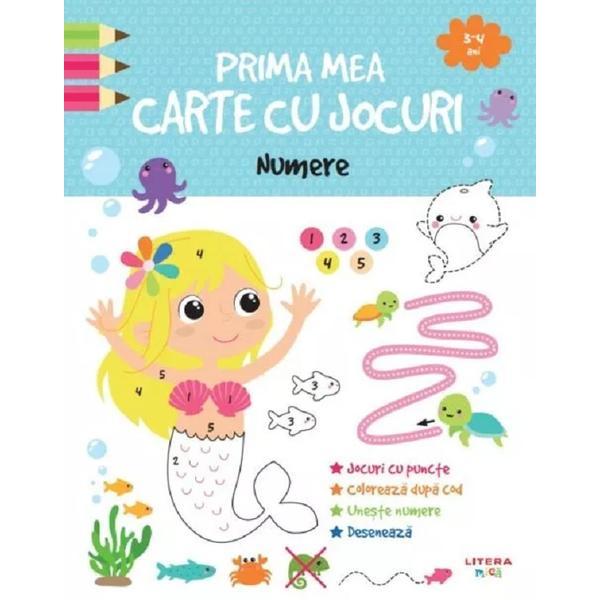 Carte Prima mea carte cu jocuri. Numere