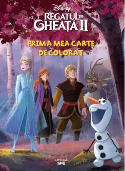 Carte Prima mea carte de colorat. Regatul de Gheata II/*** editura Litera
