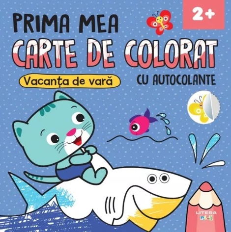 Carte Prima mea carte de colorat. Vacanta de vara editura Litera