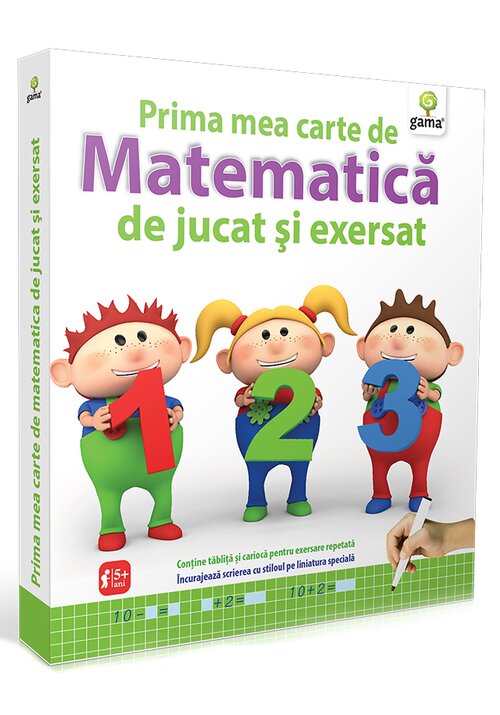 Carte Prima mea carte de matematica de jucat si exersat editura Gama