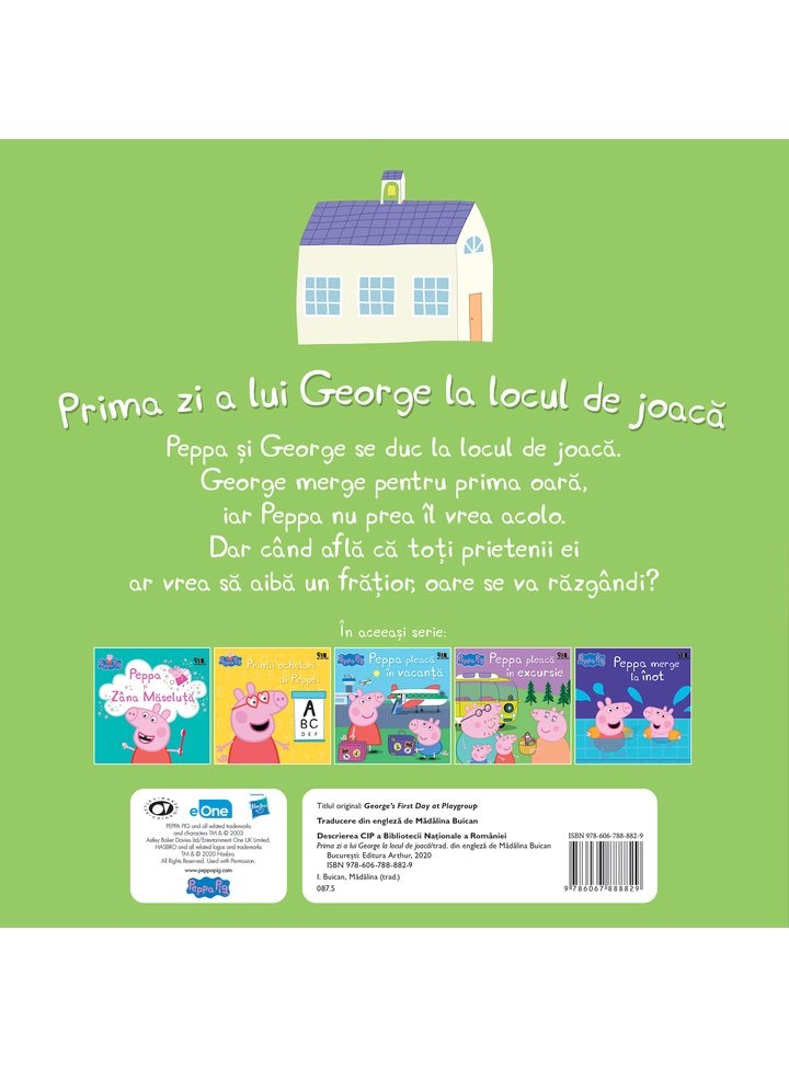 Carte Prima zi a lui George la locul de joaca autor Neville Astley