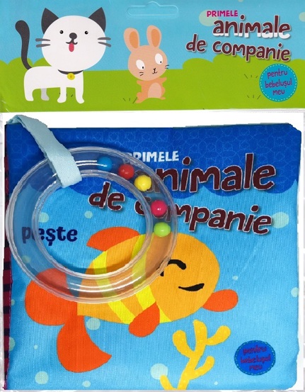 Carte Primele animale de companie - material textil editura Flamingo Gd