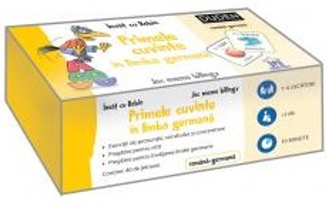 Carte Primele cuvinte in limba germana - Invat cu Robin editura DPH