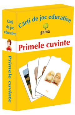 Carte Primele cuvinte. Carti de joc educative editura -
