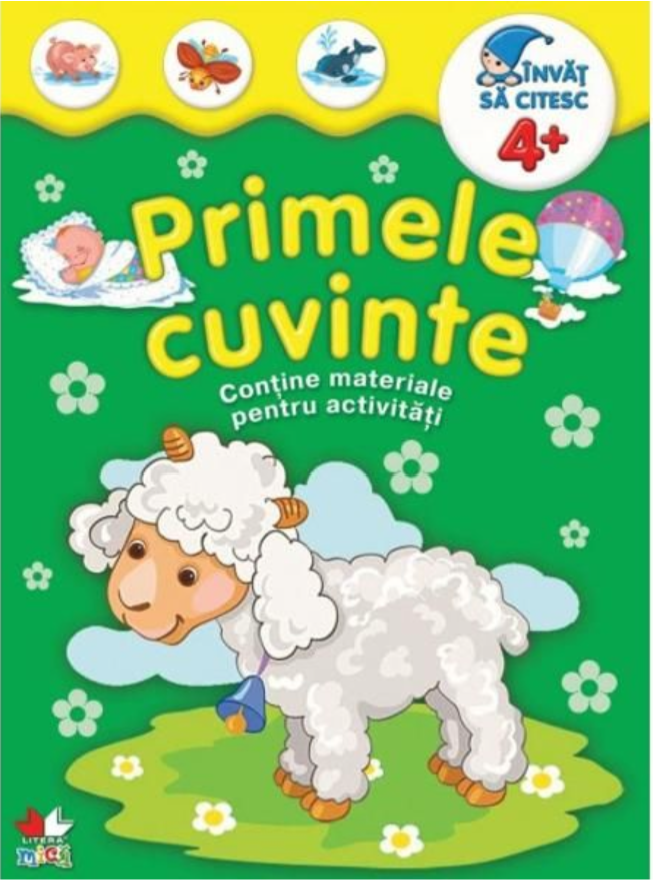 Carte Primele cuvinte. Învăț să citesc 4+ editura Litera