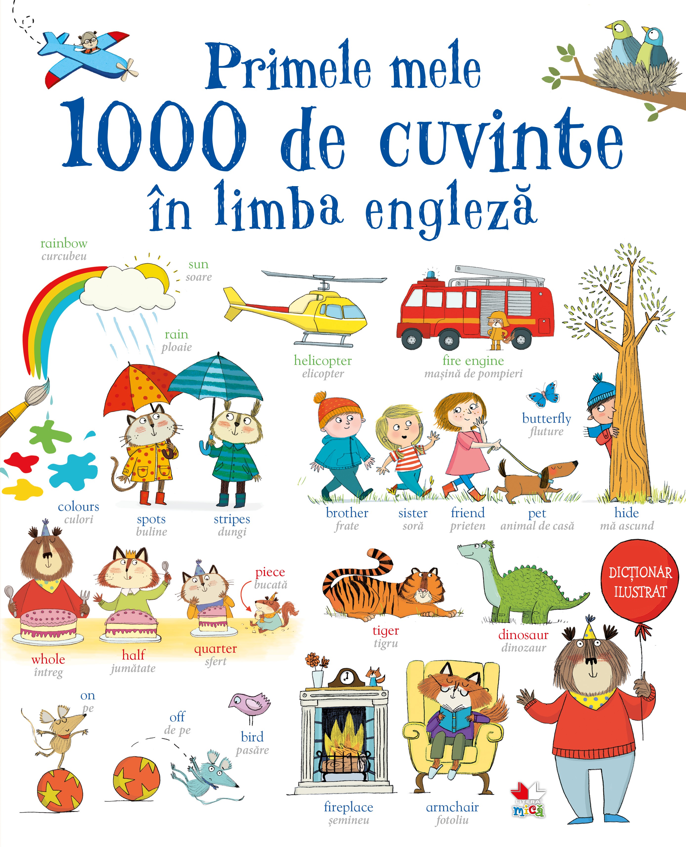 Carte Primele mele 1000 de cuvinte in limba engleza   editura Litera