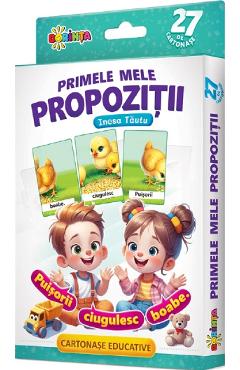 Carte Primele mele propozitii. 27 de cartonase - Inesa Tautu editura Inesa Tautu