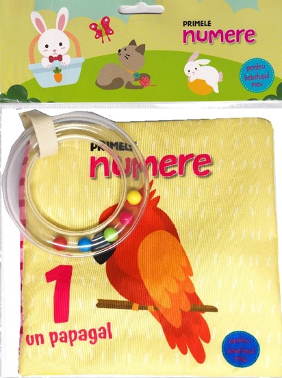 Carte Primele numere - material textil editura Flamingo Gd