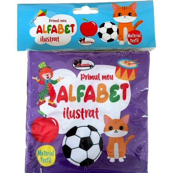 Carte Primul meu alfabet. Carte din material textil