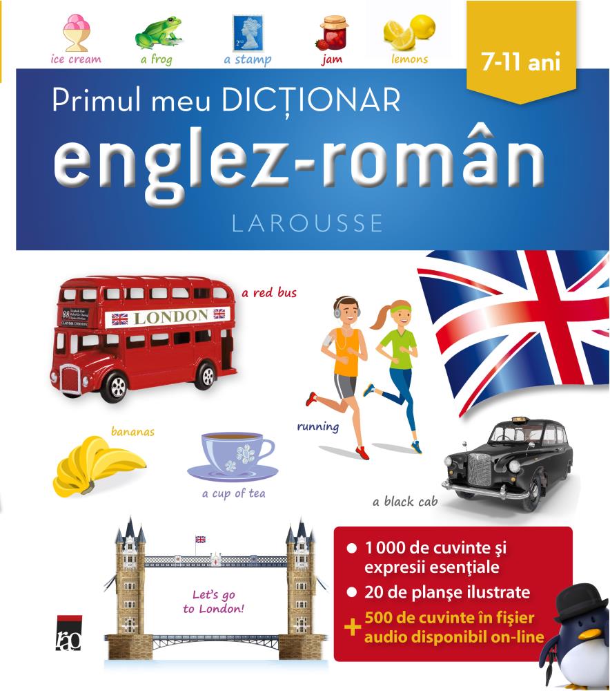 Carte Primul meu dictionar englez-roman editura Rao