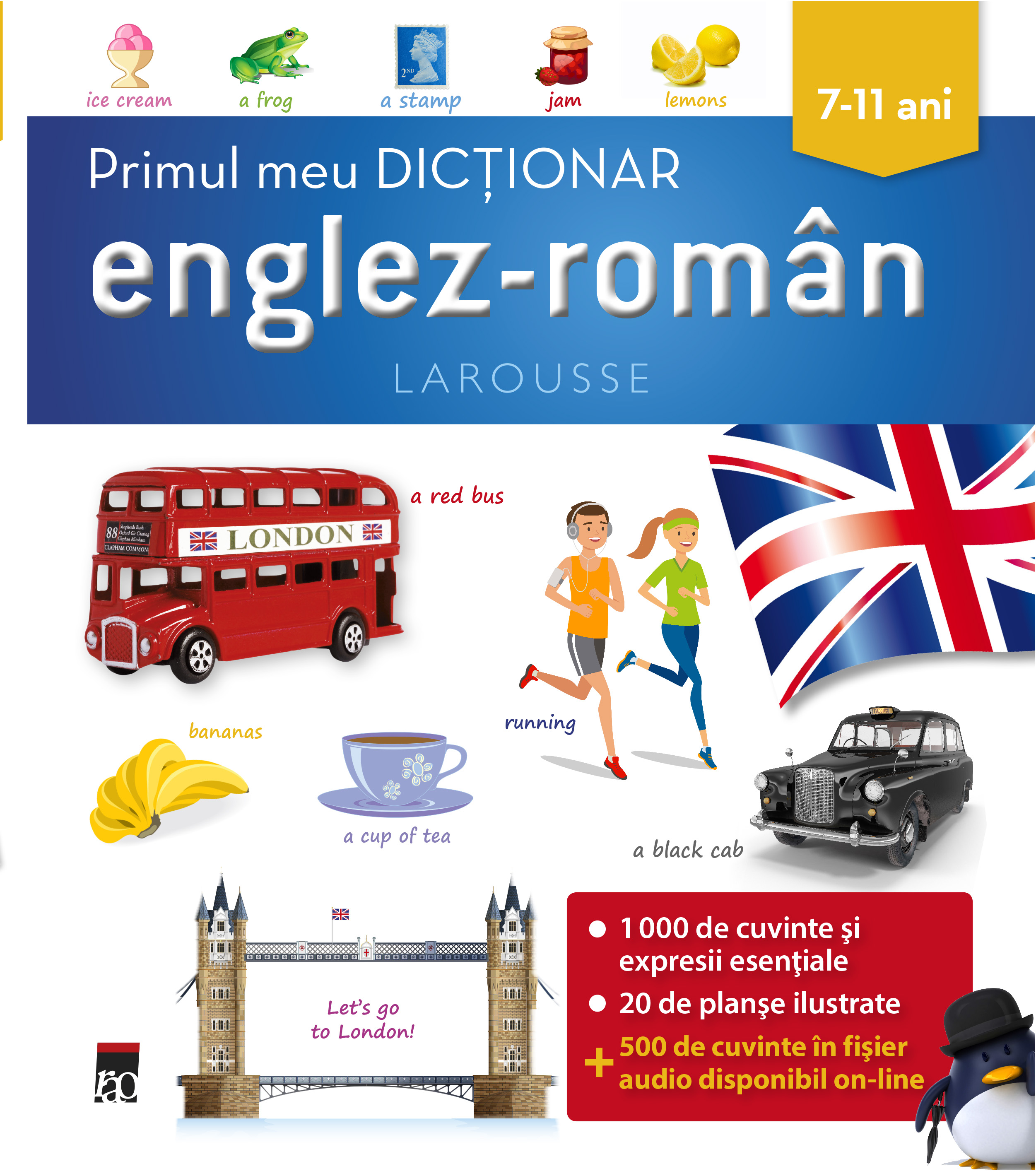Carte Primul meu dictionar englez - roman autor Larousse editura RAO