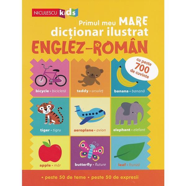 Carte Primul meu mare dictionar ilustrat englez-roman - Catherine Bruzzone