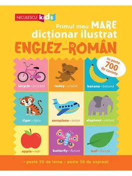 Carte Primul meu mare dictionar ilustrat englez-roman. Cu peste 700 de cuvinte