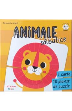 Carte Primul meu puzzle: Animale salbatice editura -