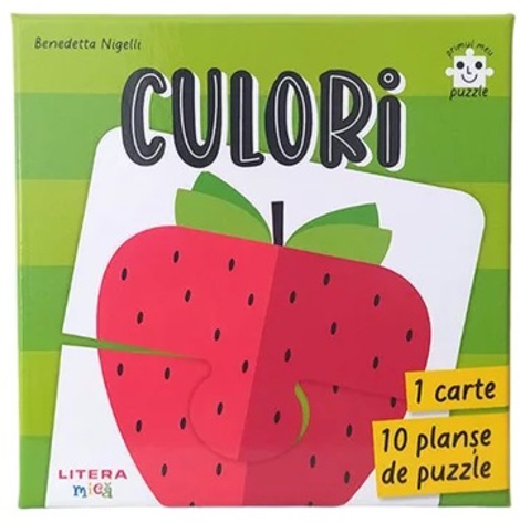 Carte Primul meu puzzle. Culori editura Litera