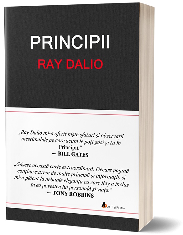 Carte Principii autor Ray Dalio editura ACT si Politon