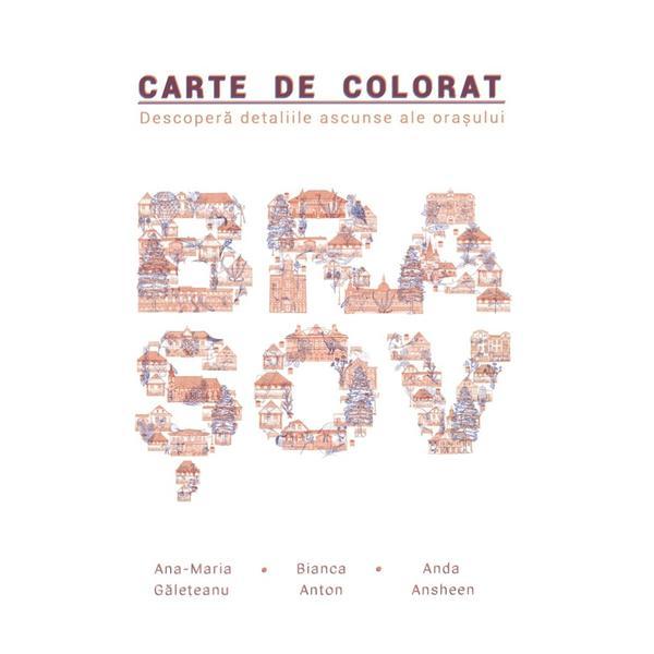 Carte Print Brasov. Carte de colorat - Ana-Maria Galeteanu
