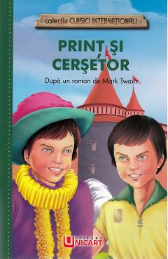 Carte Print si cersetor. Mark Twain editura Mark Twain
