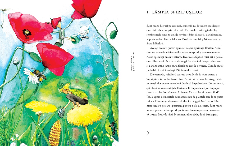 Carte Printul Papadie si Regatul Florilor autor Alec Blenche editura Univers