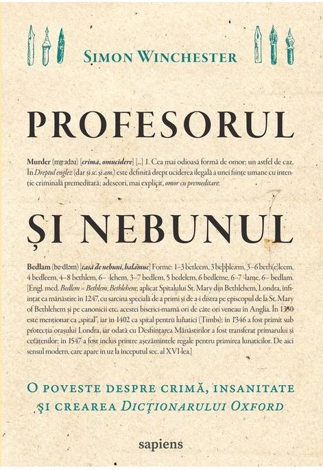 Carte Profesorul si nebunul autor Simon Winchester editura Art