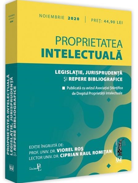Carte Proprietatea intelectuala autor Viorel Ros