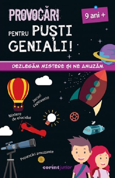 Carte Provocari pentru pusti geniali! 9 ani+ autor Coline Creton