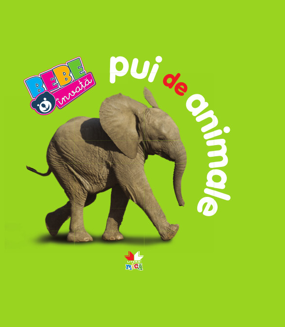 Carte Pui de animale. Bebe învață editura Litera