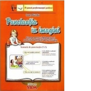 Carte Punctuatia in imagini - set complet 10 planse - mapa A4