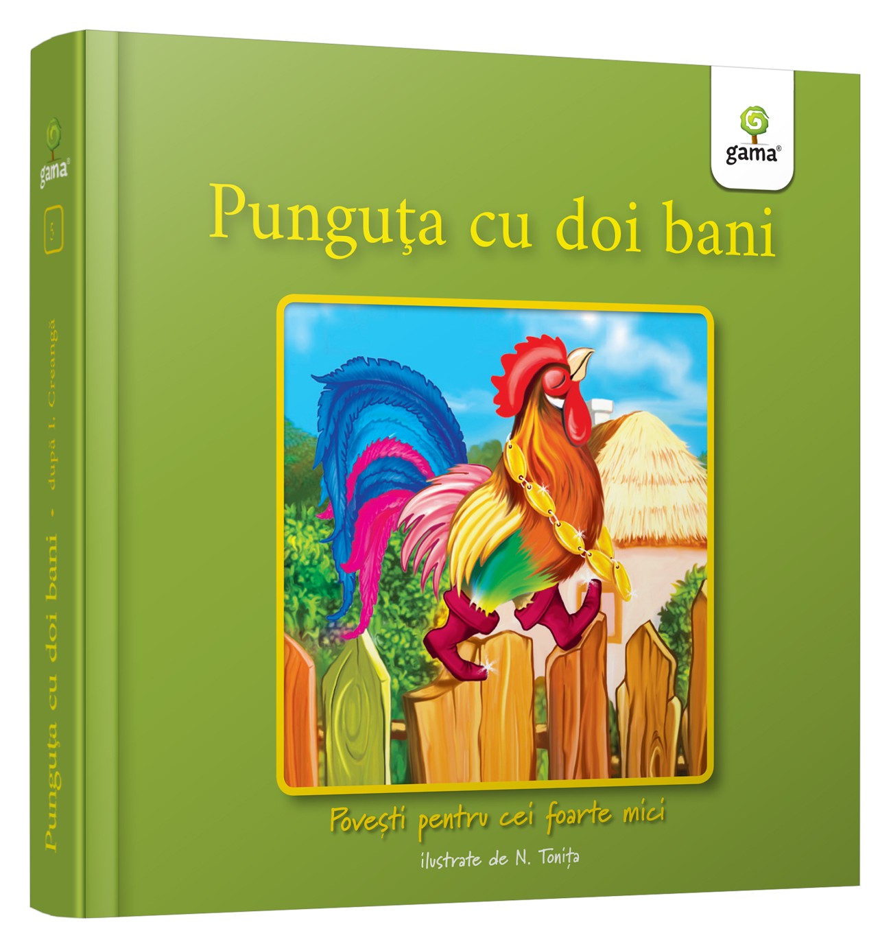 Carte Punguta cu doi bani   editura Gama