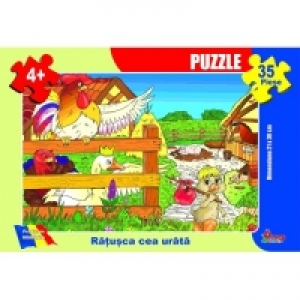Carte Puzzle 35 piese - Ratusca cea urata
