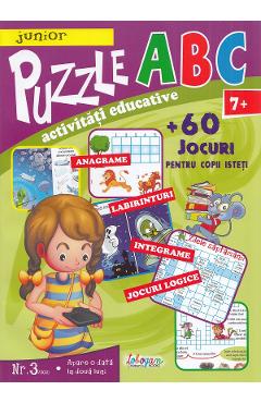 Carte Puzzle ABC Nr.3. Activitati educative editura -