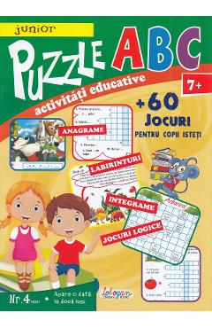 Carte Puzzle ABC Nr.4. Activitati educative editura -
