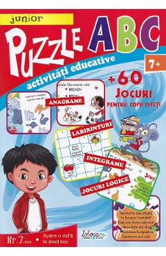 Carte Puzzle ABC Nr.7. Activitati educative editura -