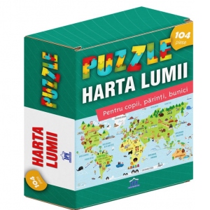 Carte Puzzle Harta Lumii
