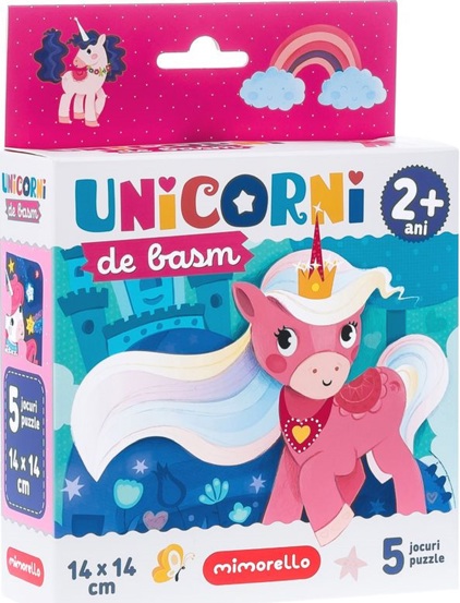 Carte Puzzle Mimorello - Unicorni de basm editura Kreativ